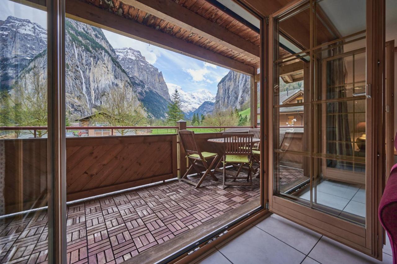 Apartment Mountain View, Luxury, Spacious With Best Views Lauterbrunnen Ngoại thất bức ảnh