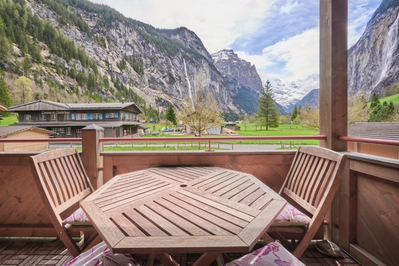 Apartment Mountain View, Luxury, Spacious With Best Views Lauterbrunnen Ngoại thất bức ảnh