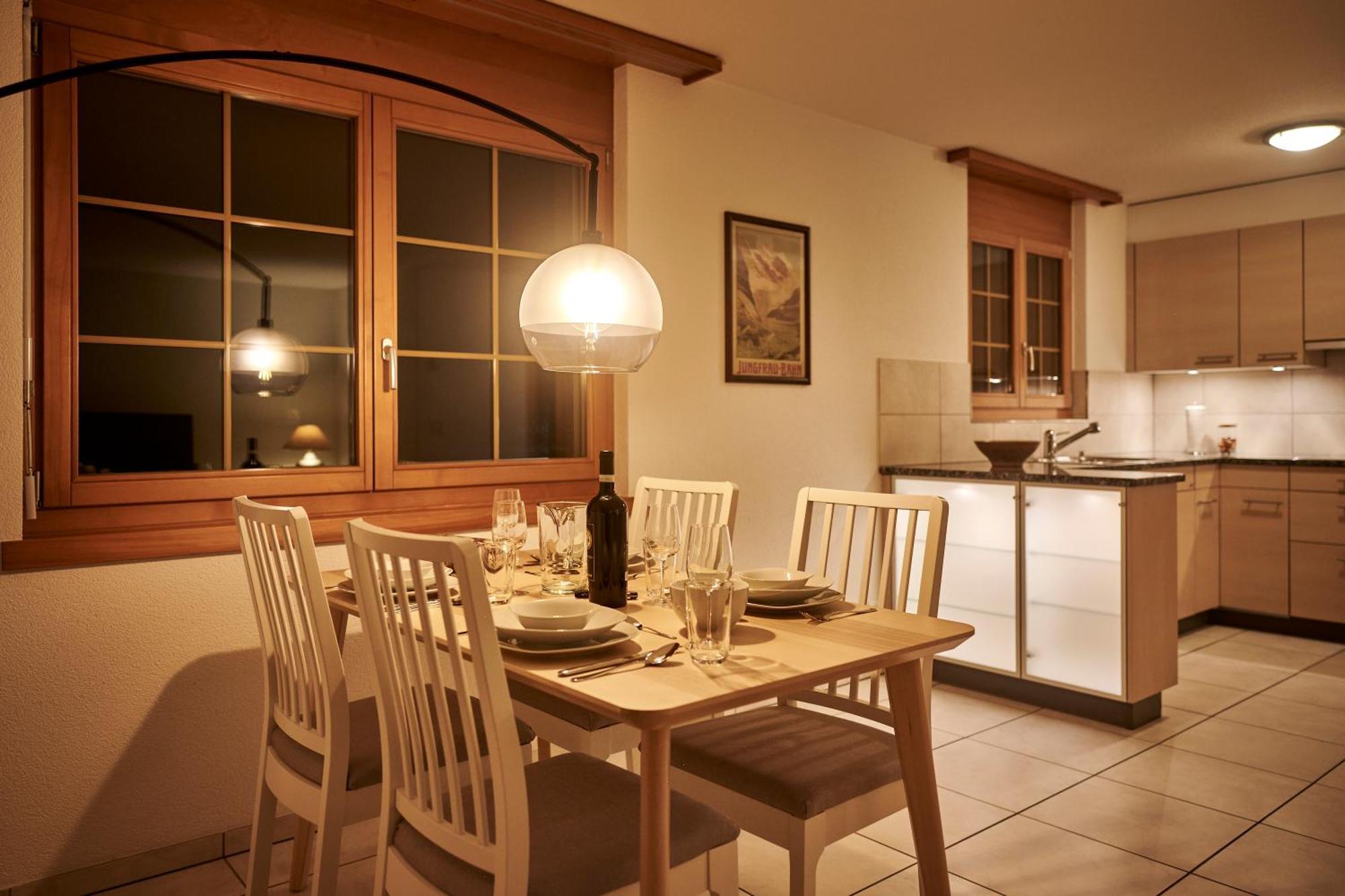 Apartment Mountain View, Luxury, Spacious With Best Views Lauterbrunnen Ngoại thất bức ảnh
